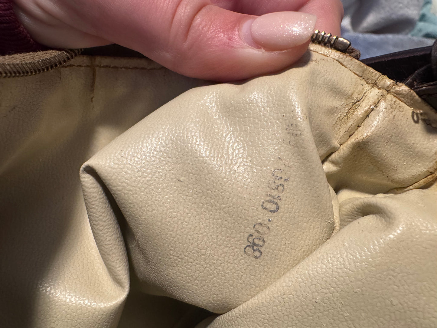 Fendi patent leather bag