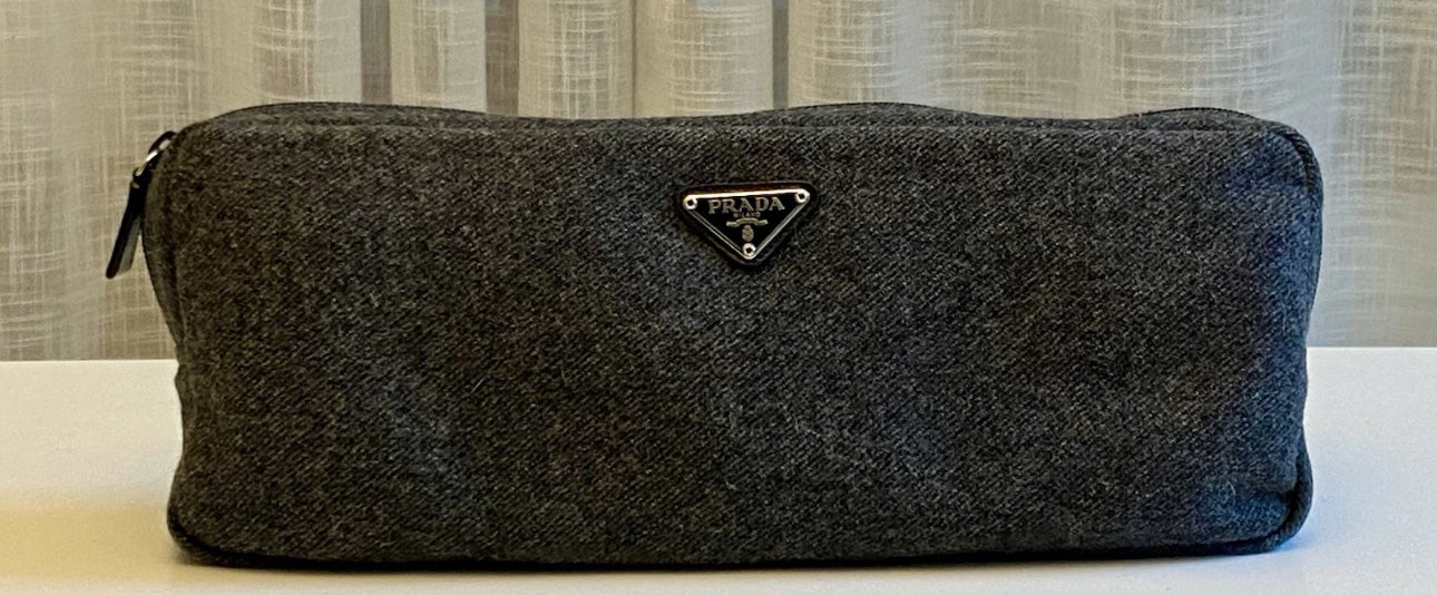 Prada clutch/ make up bag