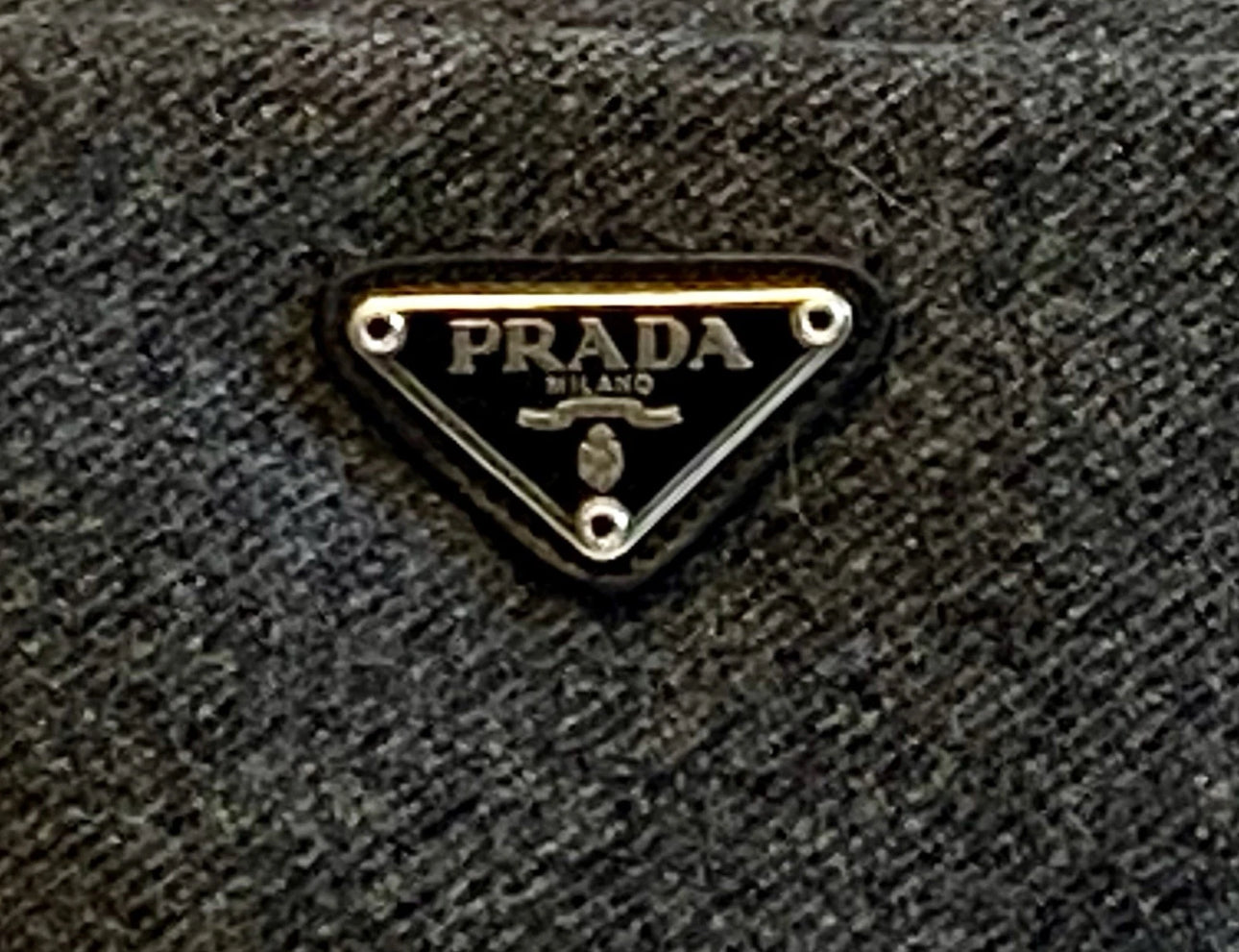 Prada clutch/ make up bag