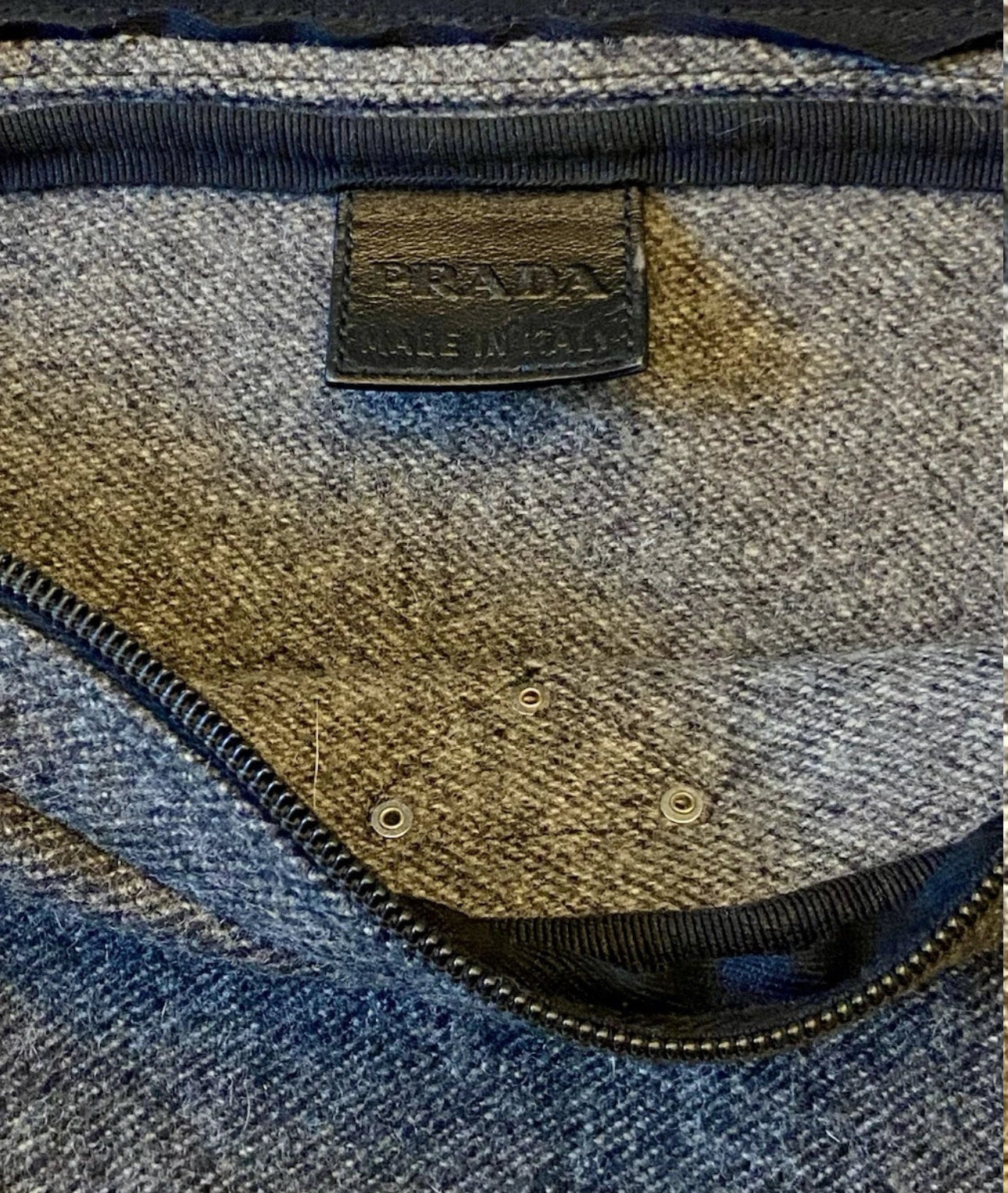 Prada clutch/ make up bag