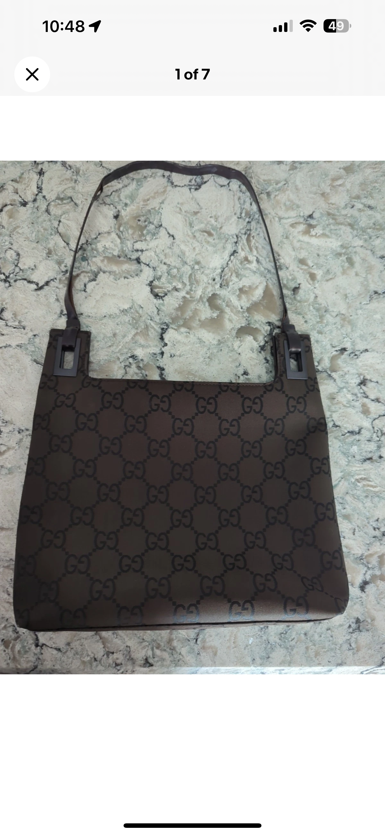 Gucci brown monogram