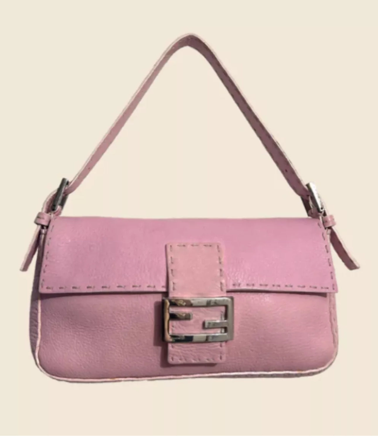 Fendi pink baguette