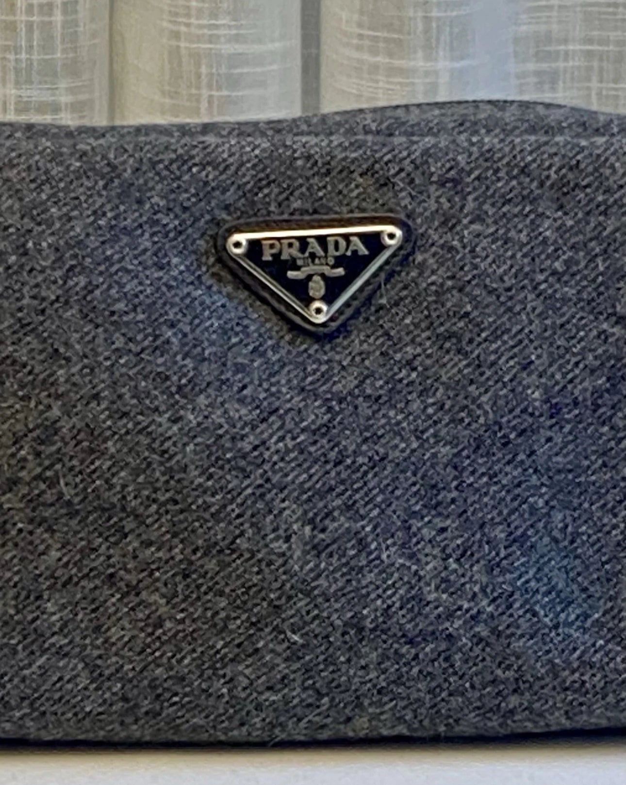 Prada clutch/ make up bag