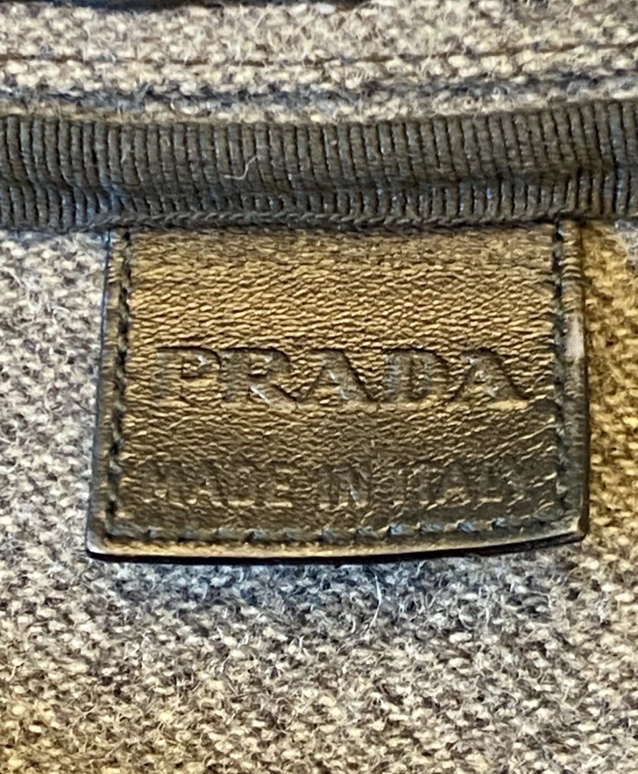 Prada clutch/ make up bag
