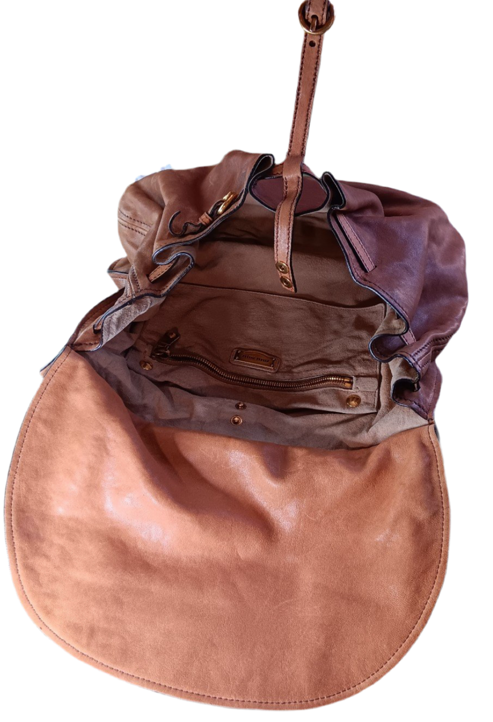 Miu Miu satchel brown bag