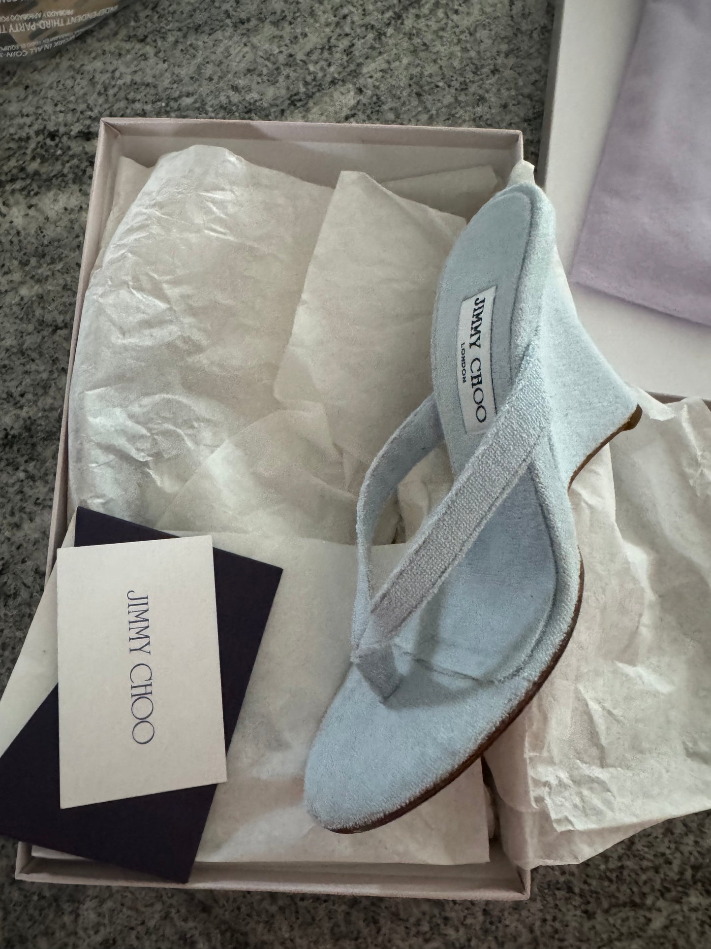 Jimmy choo wedges brand new