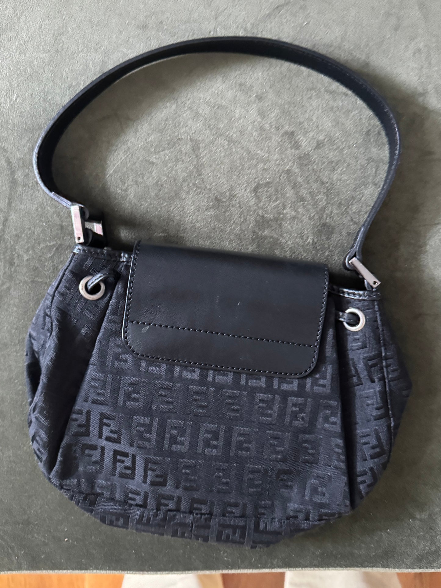 Fendi zuccachino FF mini bag