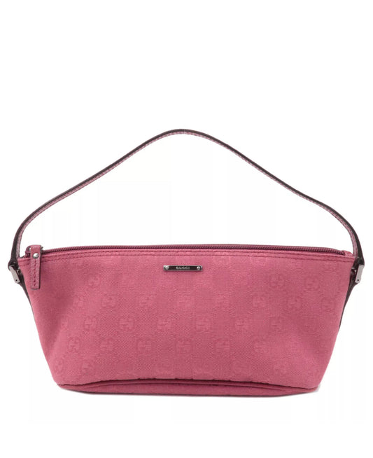 GUCCI Boat Bag Pouch Pink