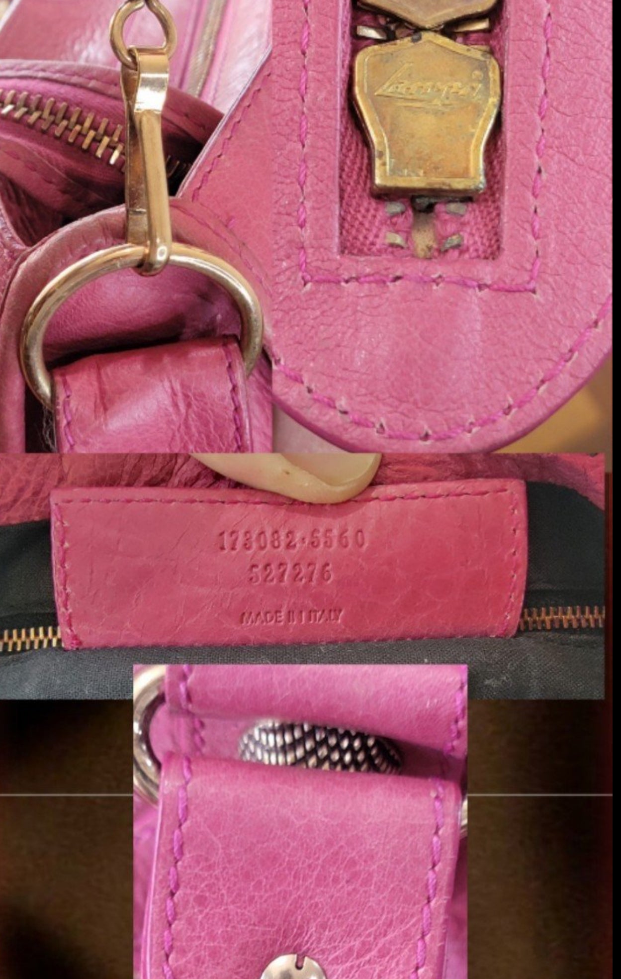 Pink Balenciaga City Bag