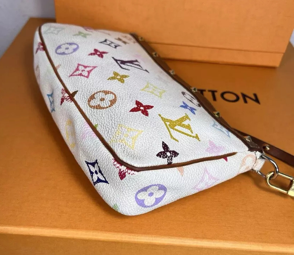 Multi color Louis Vuitton pochette