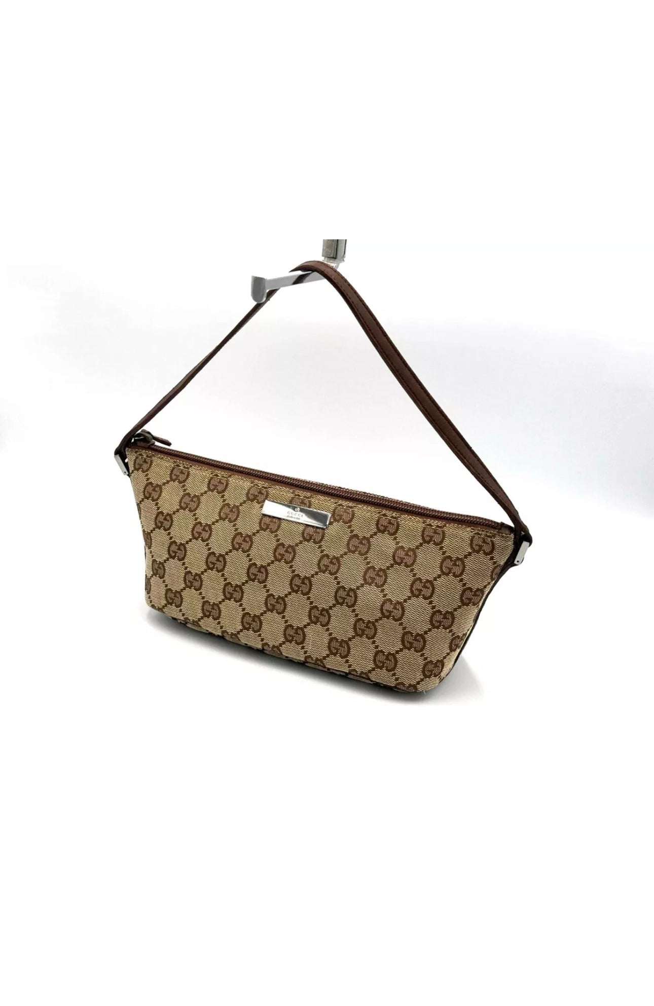 Gucci boat bag brown