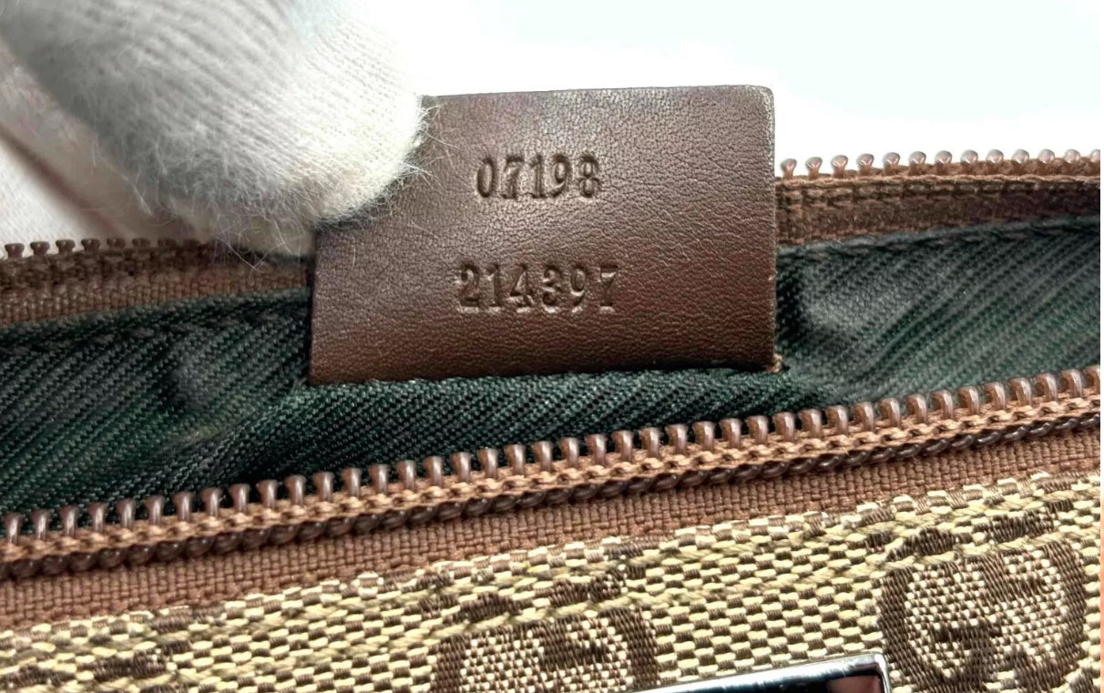 Gucci boat bag brown