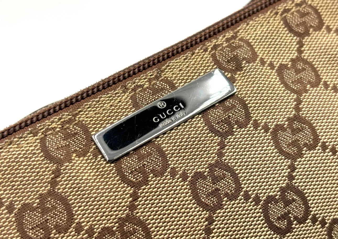 Gucci boat bag brown