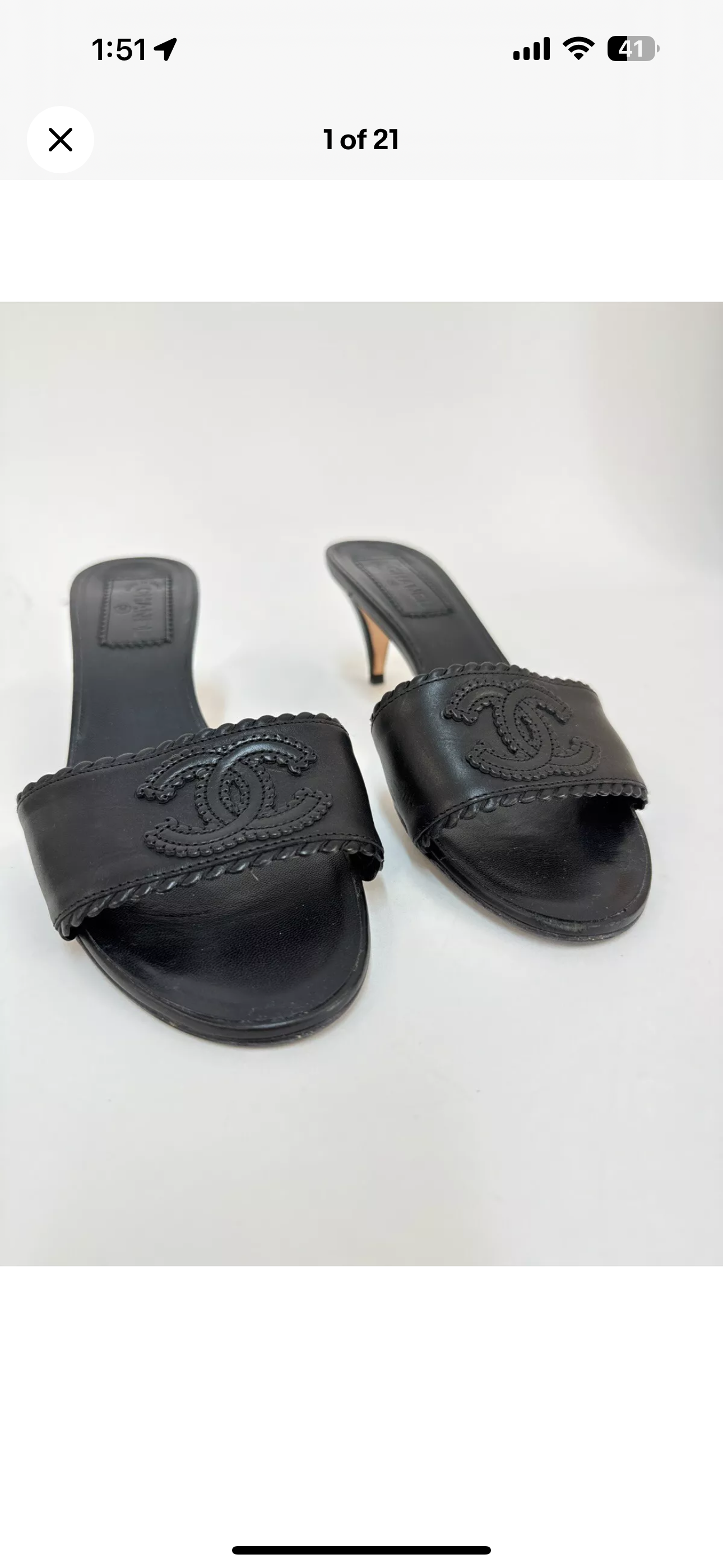 Chanel Vintage Slides
From the 2008 Collection by Karl Lagerfeld