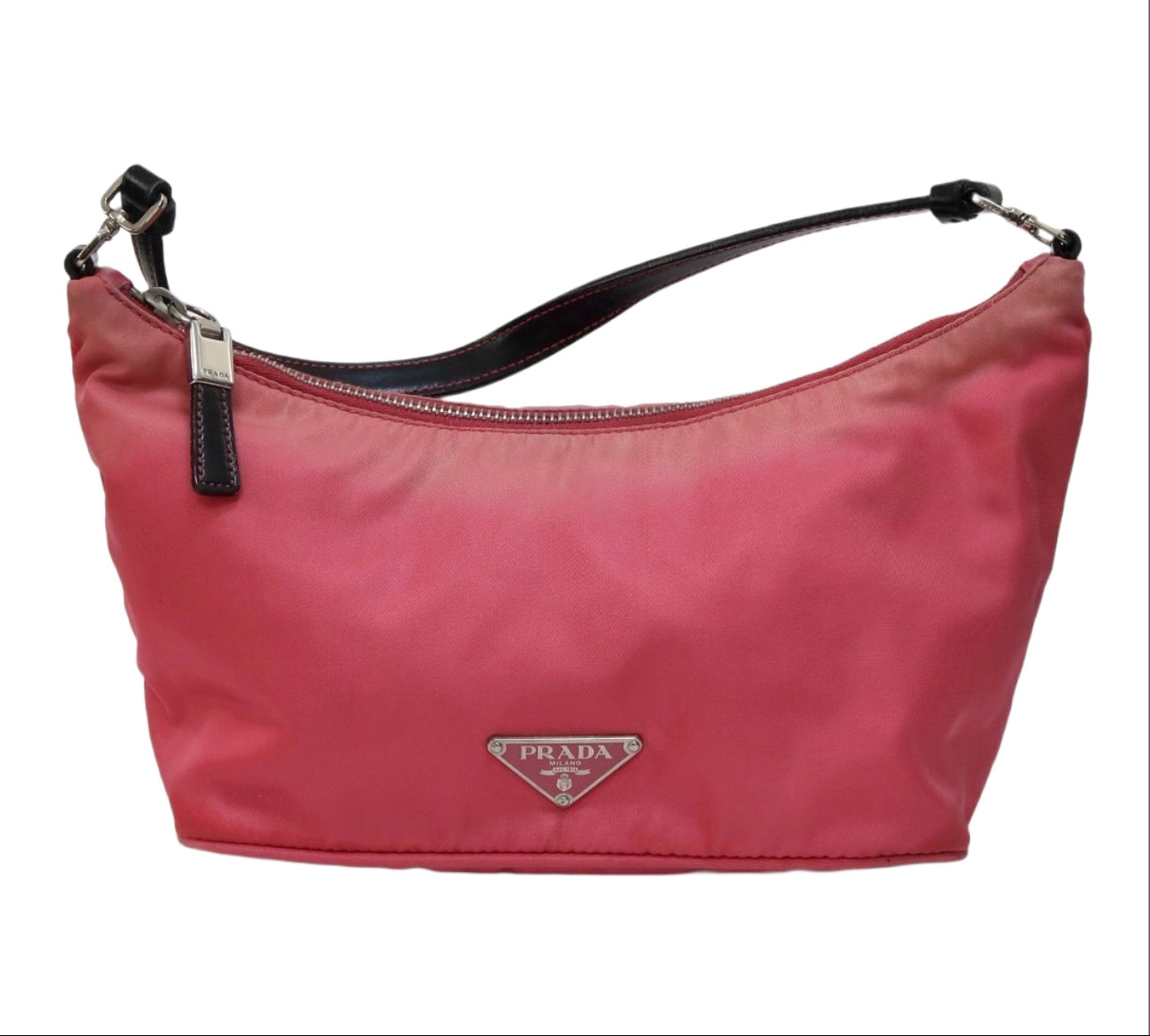 Prada Pink hobo shoulder bag